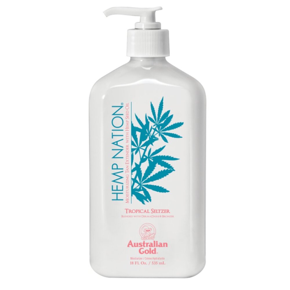 Australian Gold Hemp Nation Tropical Seltzer, 18 Oz.